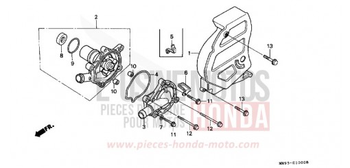 WATER PUMP XL600VM de 1991